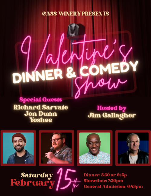 2025 Valentine's Dinner Comedy Show