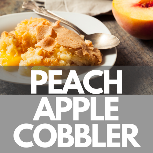 Peach Apple Cobbler