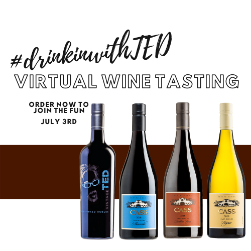 #drinkinwithTed Party: A Virtual Tasting with Ted